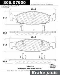 Stoptech 306.07900 Brake Pad