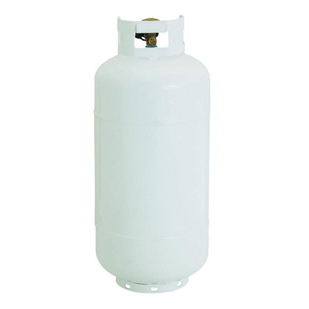 Manchester Worthington Cylinders Ysn (Ysn401 40 Pound Opd Propane Gas Tank, White