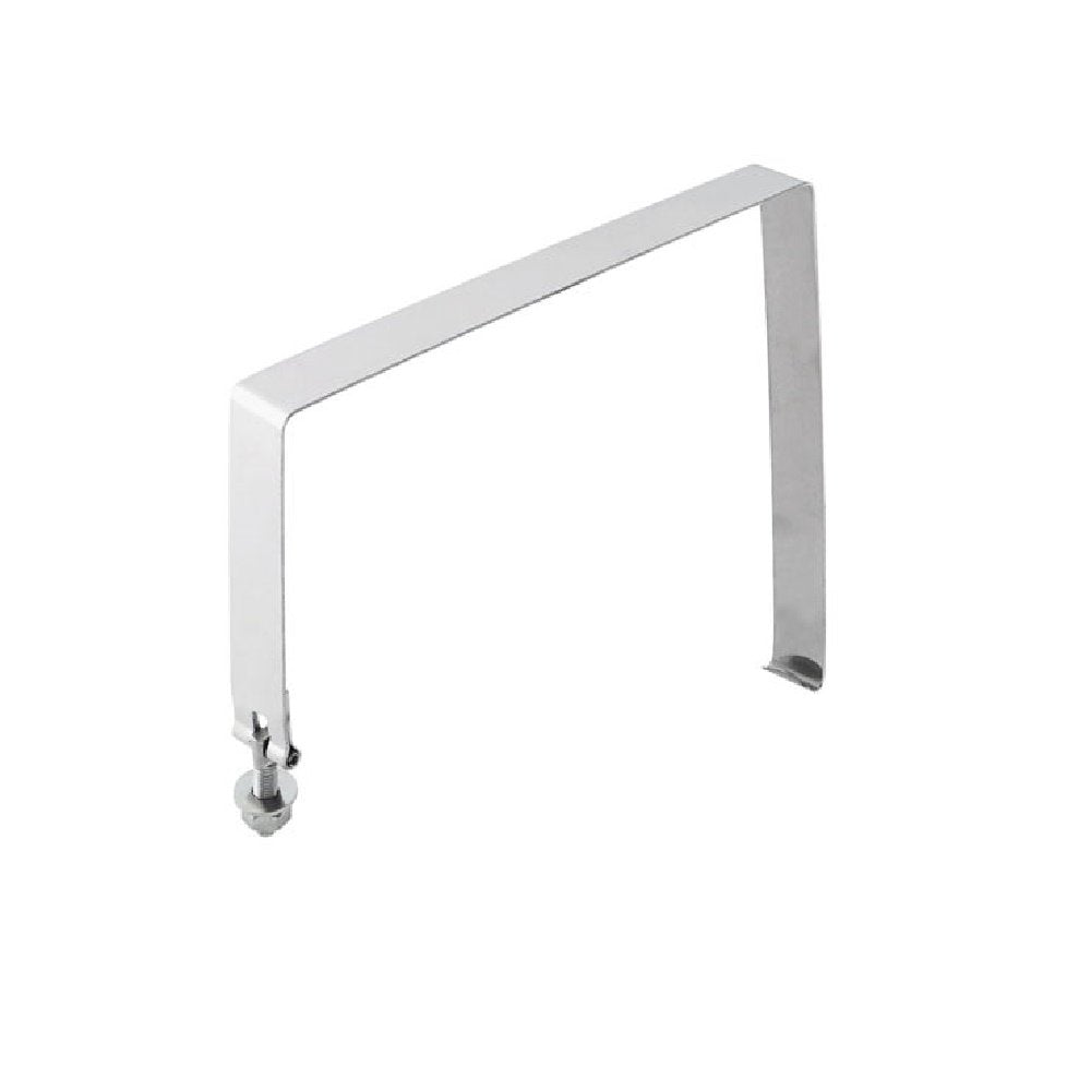 Orange Cycle Parts Chrome Battery Cover Hold Down Strap For Harley Super Glide Fxe 1973-1985, Wide Glide Fxwg 1980-1986, Sportst