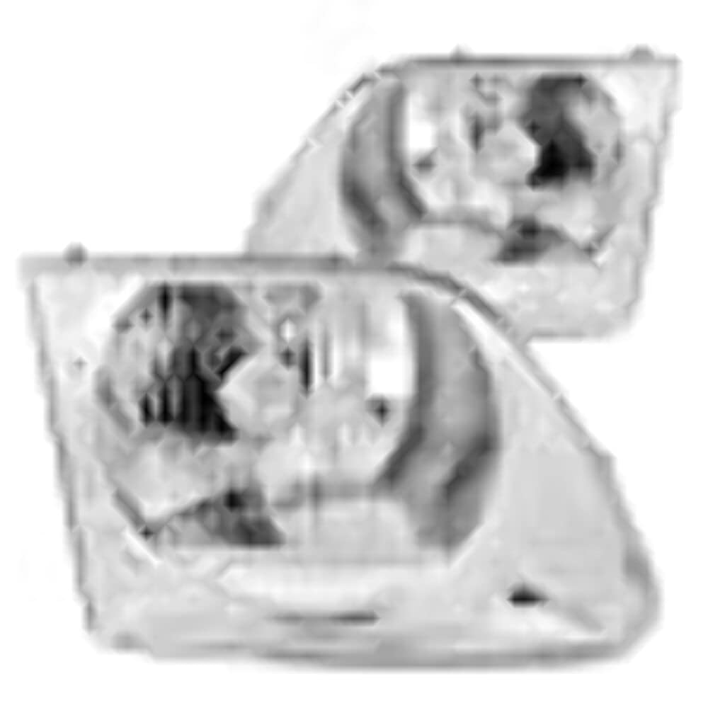 Anzo Usa 111030 Crystal Headlight Set-Chrome