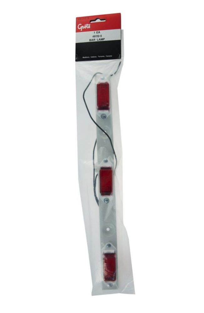 Grote 49112-5 - Economy Light Bar - Red