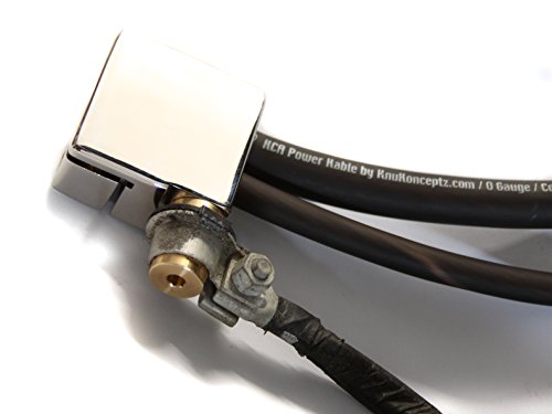 Knukonceptz Ultimate Positive And Negative Battery Terminal Pair With Oem Top Post Adapter
