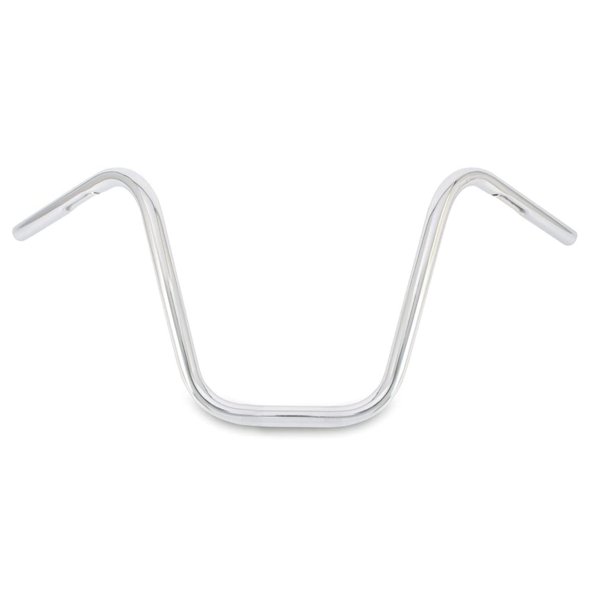 Burly Brand Narrow Bottom Ape Hanger Handlebar - 12 Inch Height, Chrome Finish, For Harley Davidson And Most Motorcycles (B28-34