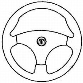 Dometic Seastar Stealth Steering Wheel, Sw59491P