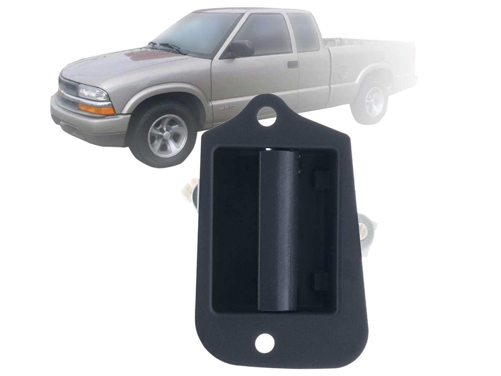 Auto Parts Avenue Apa Replacement Extended Cab 3Rd Third Side Metal Door Handle For 1994-2004 S10 Sonoma Driver