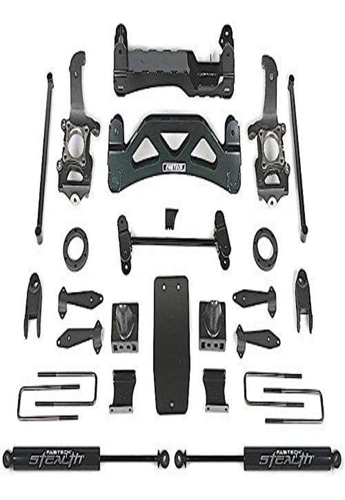 Fabtech Fts22016Bk 6'' Basic Suspension System Component Box 1