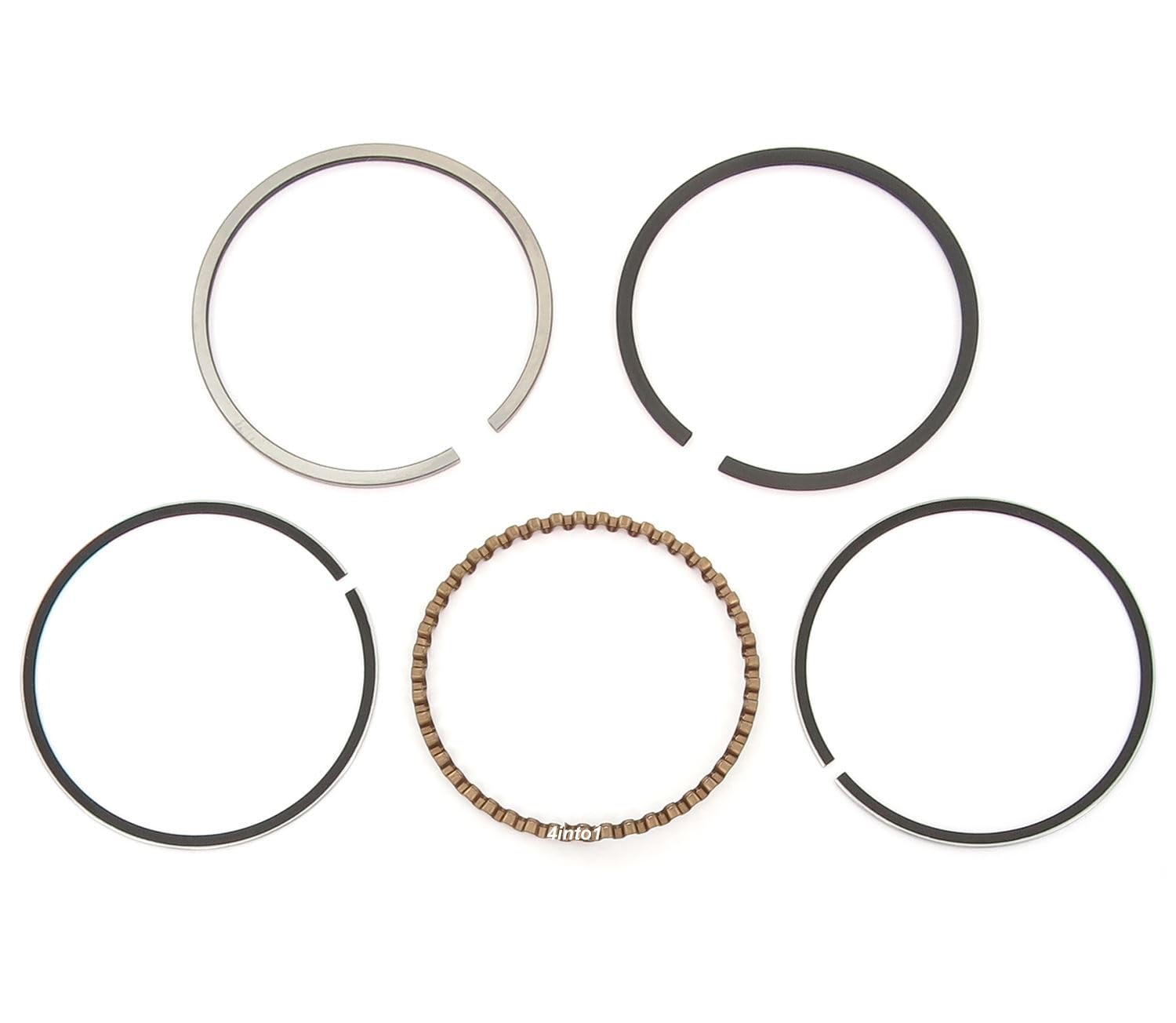 Piston Ring Set - Standard Bore Domed Piston - Compatible With Honda Atc/C/Cl/Ct/Sl/Xl70
