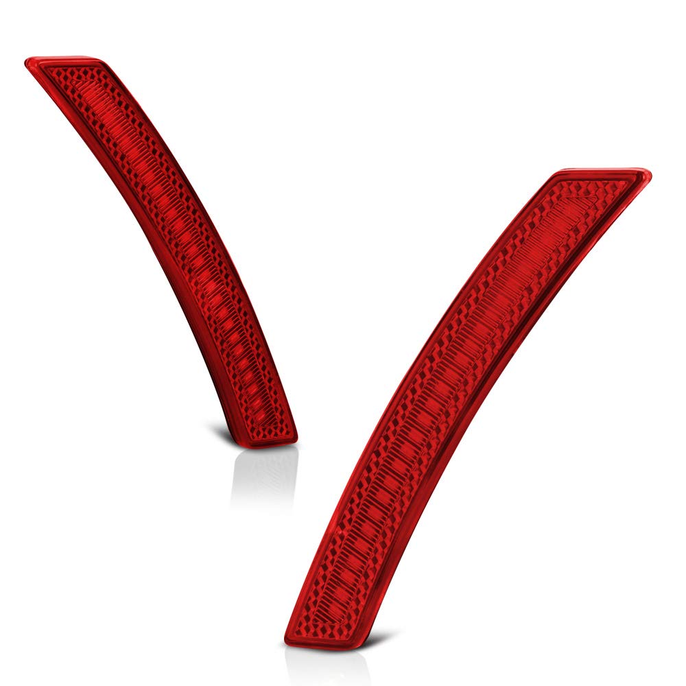 Vipmotoz Rear Wheel Arch Full Led Red Lens Side Marker Light Lamp Assembly Replacement Pair For Mini Cooper R55 R56 R57 R58 R59