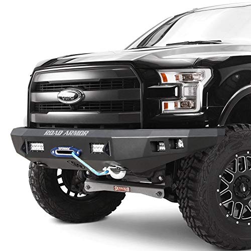 Road Armor - 16-19 Nissan Titan Xd Stealth Front Winch Bumper - Tex Blk (7162F0B)