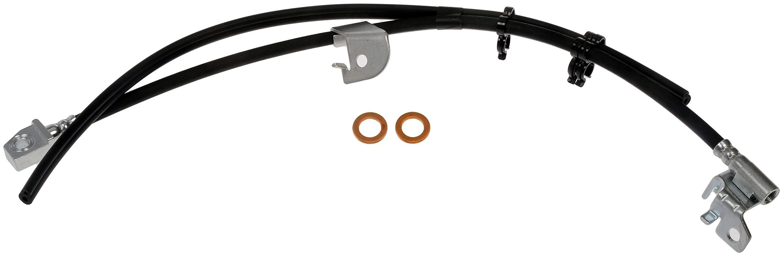 Dorman H620324 Front Driver Side Brake Hydraulic Hose Compatible With Select Ford / Lincoln Models