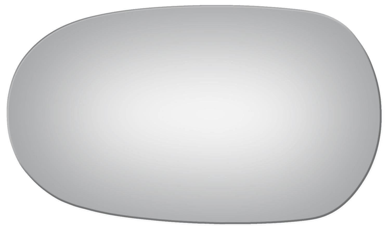 Burco 3795 Convex Driver Side Power Replacement Mirror Glass For 2003-2008 Jaguar S-Type, 2004-2007 Vanden Plas, Xj8, Xk, Xkr, X
