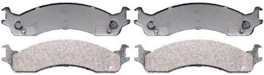 Raybestos Sgd655M Service Grade Semi-Metallic Disc Brake Pad Set