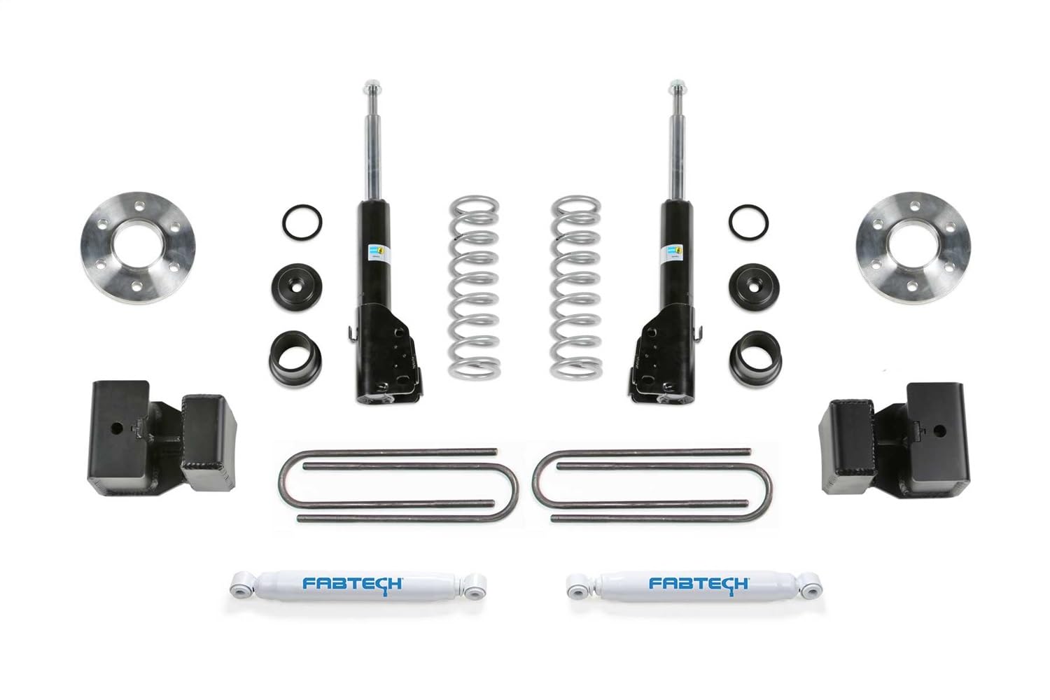 Fabtech Motorsports K9007 1.5 Coil Assist Kit W/ B4 Bilstein