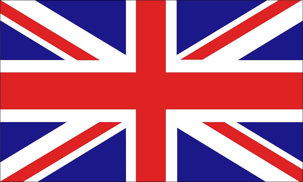 Large Union Jack Flag Sticker (Uk Britain British Uk London Big Vinyl Decal (7 X 11 Inch)