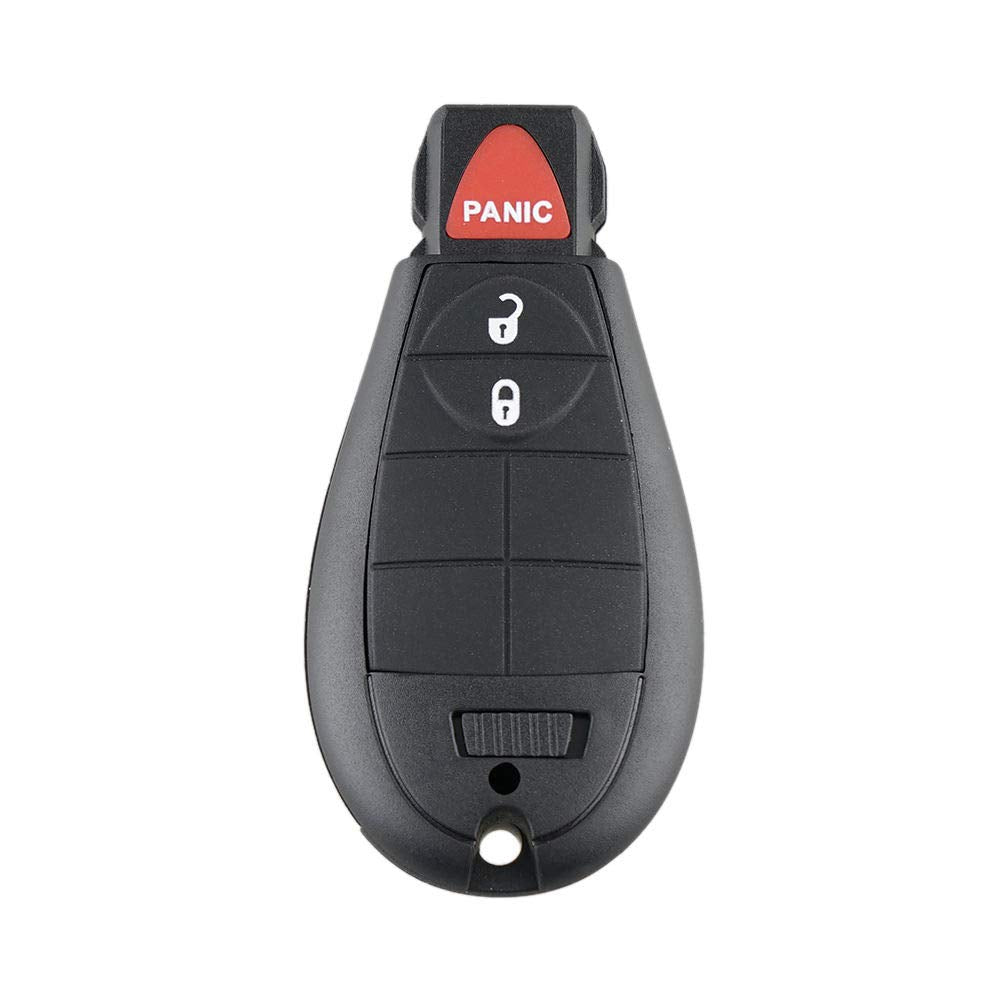 Aupoko Gq4-53T Keyless Entry Remote Key Fob, 3 Buttons Smart Key 56046953,56046953Ae, 56046953Ac,56046953Ag, Compatible With Dod
