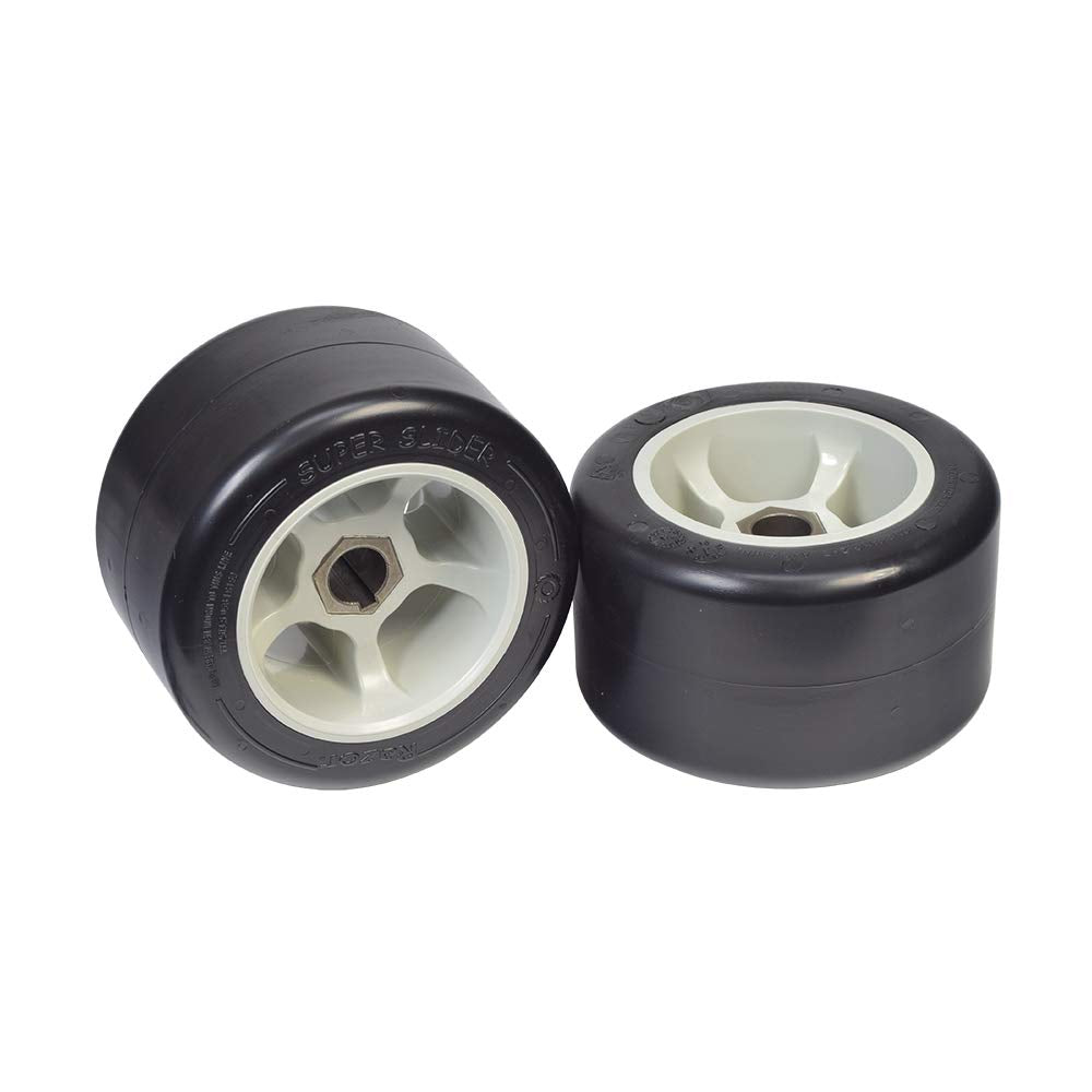 Alveytech Super Slider Pom Rear Wheels For The Razor Ground Force Drifter And Gfd Fury Go-Karts - Replacement Parts For Electric