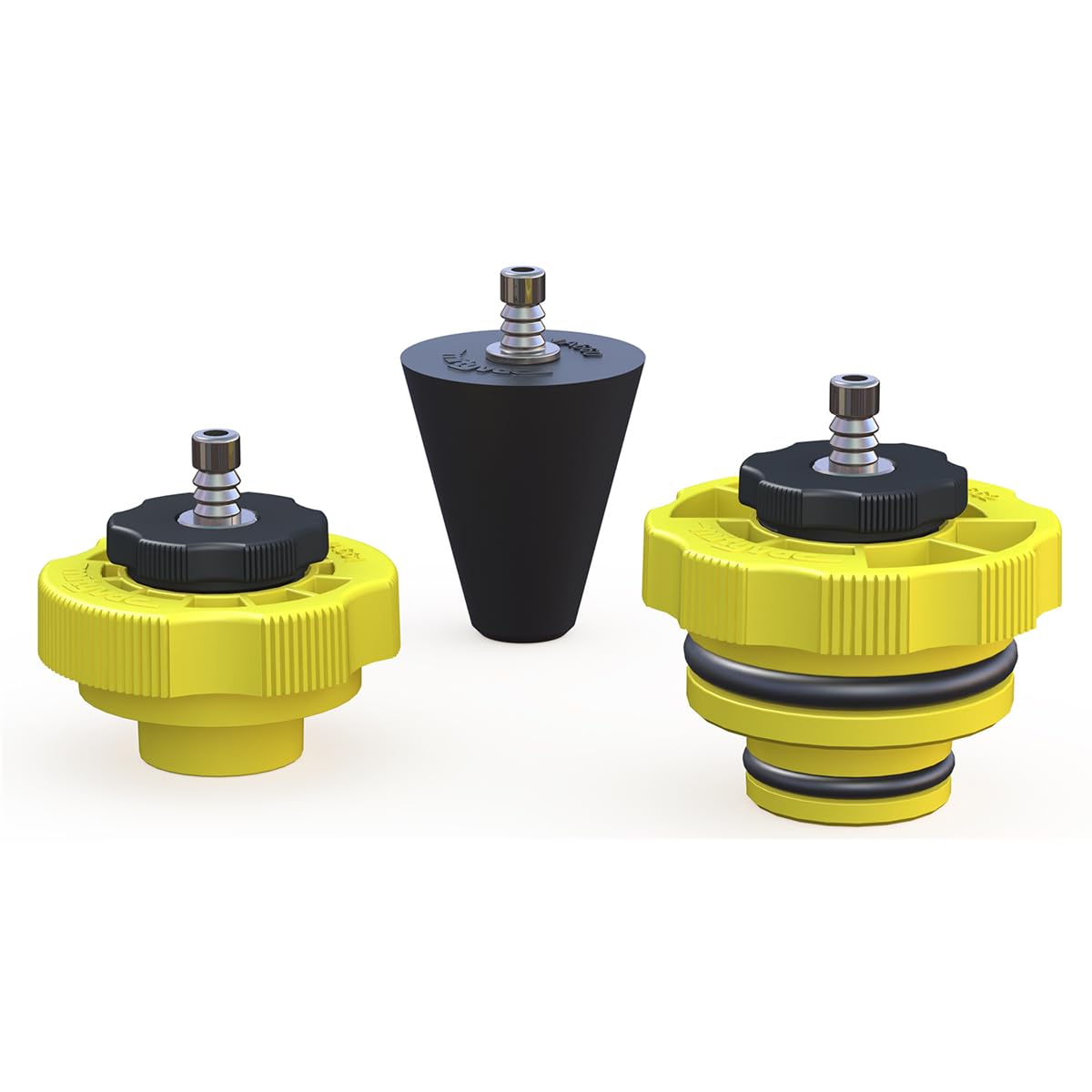 Mityvac Mva670 Power Steering Adapter Kit Removes Trapped Air From Power Steering Systems; Includes Three Adapters ? One Univers