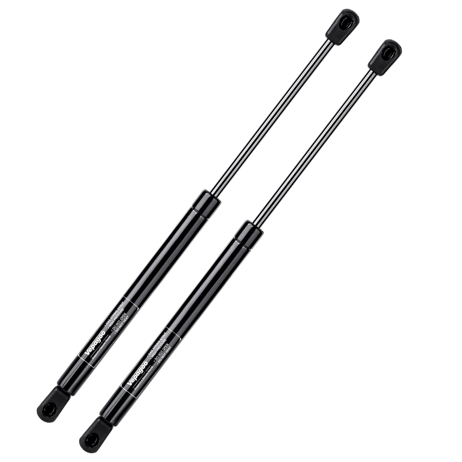 Vepagoo C1615064 15 Inch 20Lbs/89N Gas Shocks Struts Spring Lift Support For Are Leer Snugtop Camper Topper Shell Rear Window, T