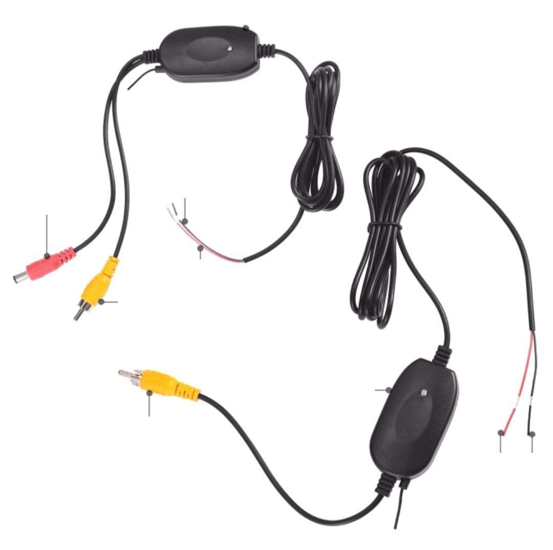 Szwisechip Wireless Color Video Transmitter And Receiver For Vehicle Backup Camera/Front Car Camera