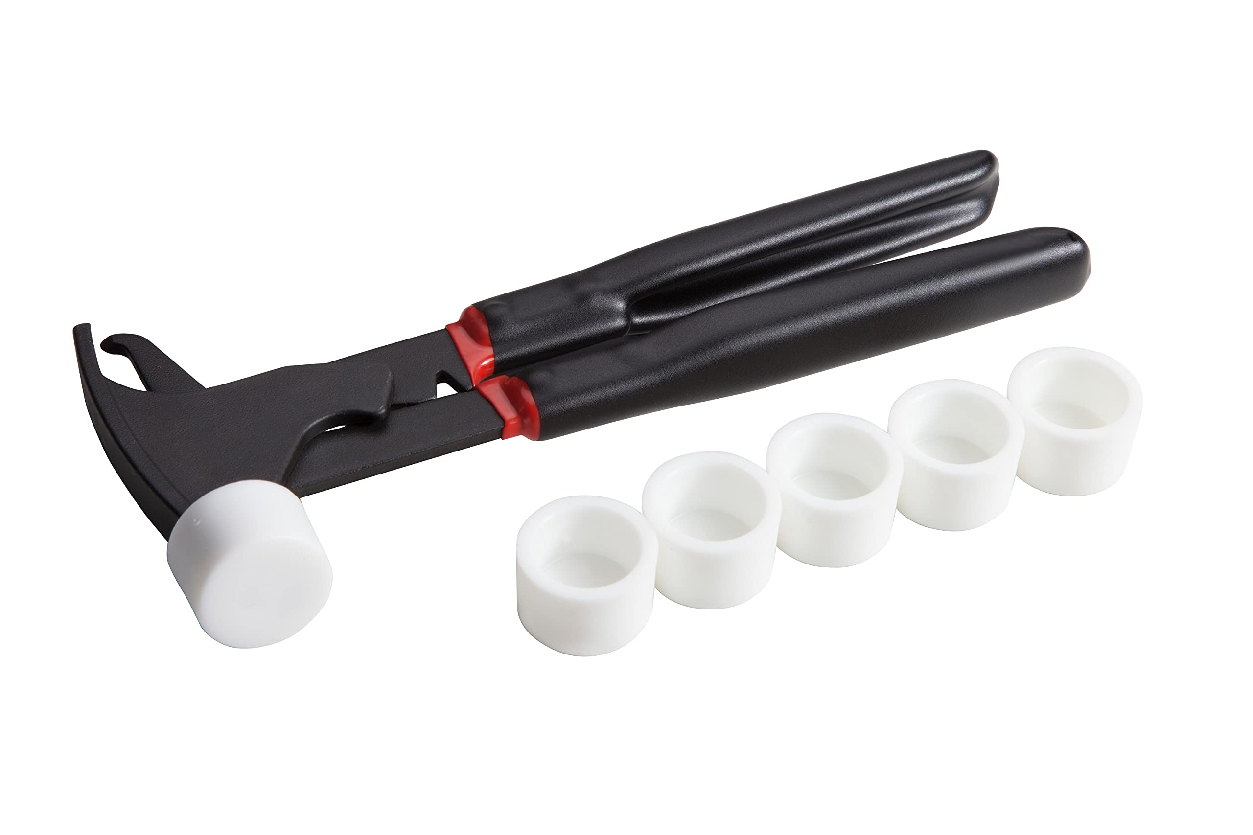 Steelman Plastic Hammer Head Caps For Wheel Weight Hammer Pliers Tool, 5-Pack