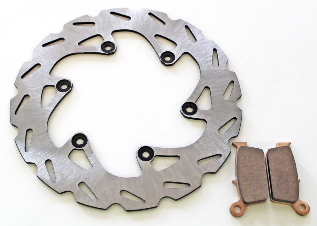 1998-2001 Fits Yamaha Yz125 Yz250 Rear Riptide Brake Rotor & Rear Brake Pads