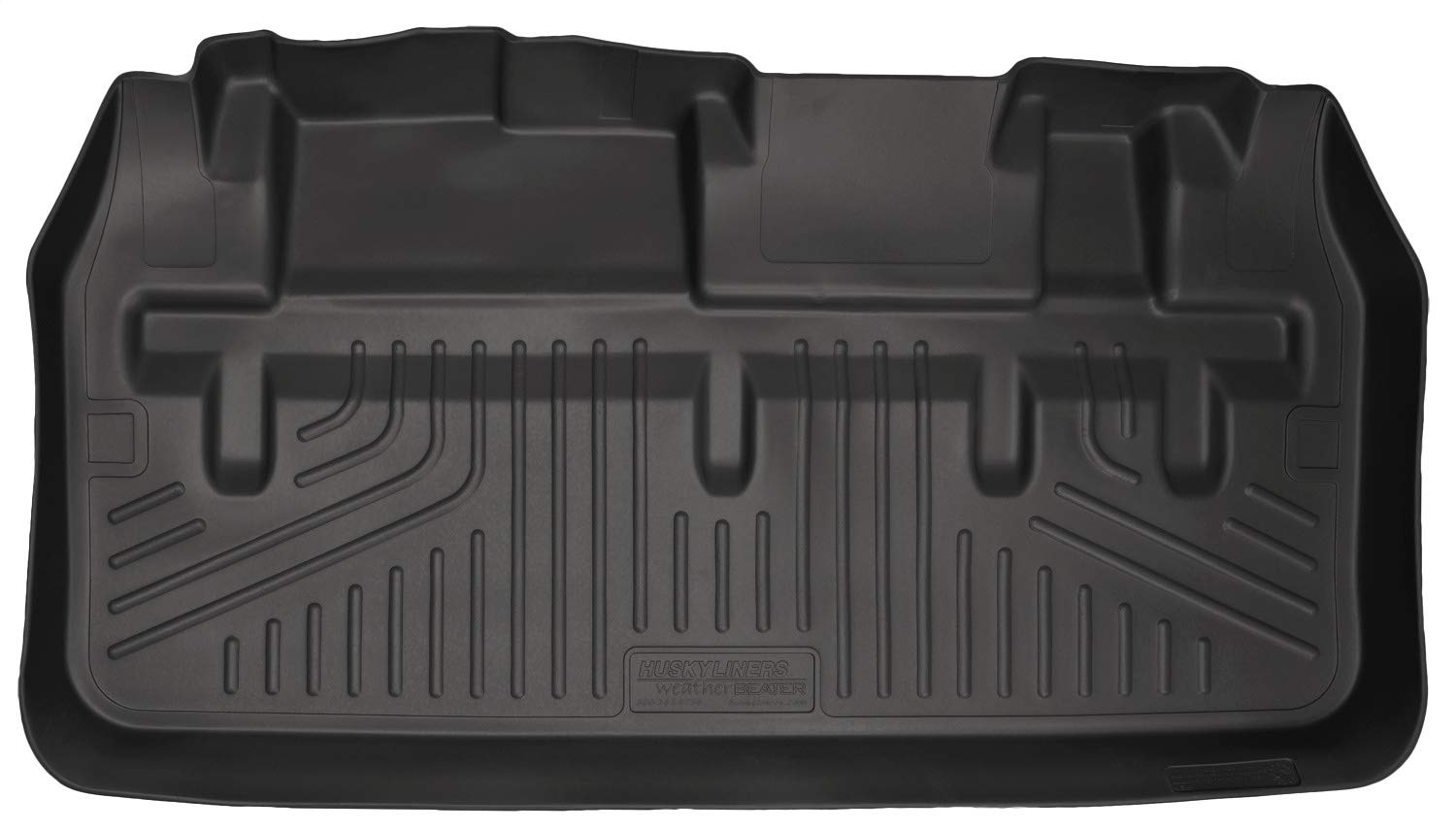 Husky Liners Weatherbeater Cargo Liner | Fits 2011 - 2020 Toyota Sienna W/O Power Folding 3Rd Row | Cargo, 1-Pc Black - 44041