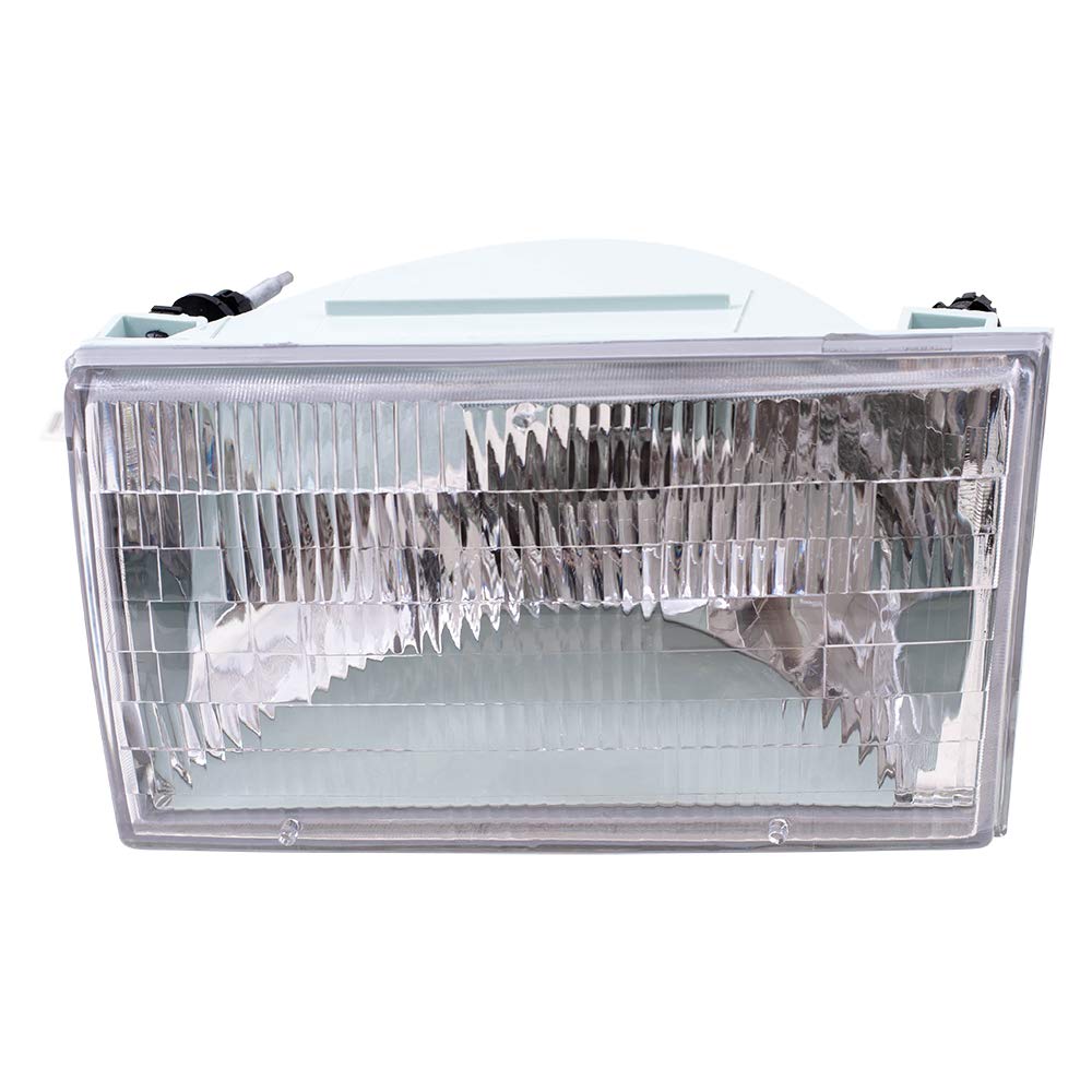 Brock Replacement Drivers Headlight Headlamp Compatible With 1990-1994 Town Car Fovy 13008 B