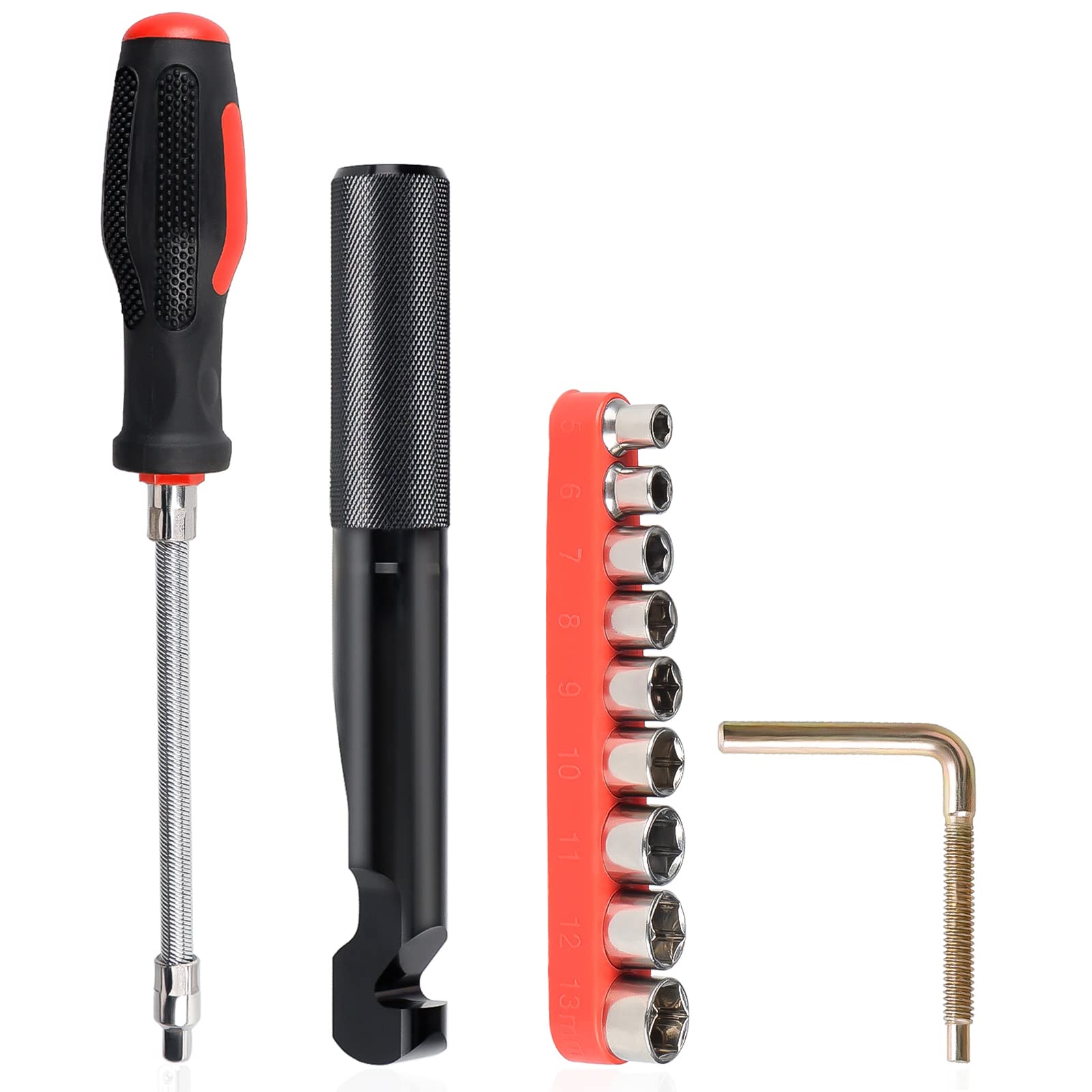 Skyjdm Belt Changing Tool Kit Compatible With Polaris Rzr Xp Turbo Xp4 1000 - Efficiently Replace Belts With Flexible Clutch Cov