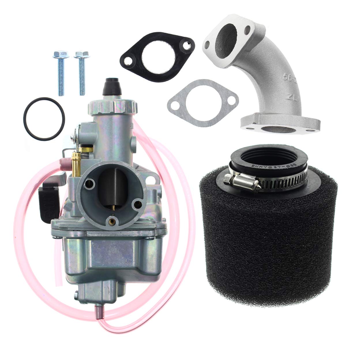 Carburetor For Intake Pipe Pit Dirt Bike 110Cc 125Cc 140Cc Lifan Yx Zongshen Pit Xr50 Crf70 Klx Bbr Apollo Thumpstar Braaap Atom