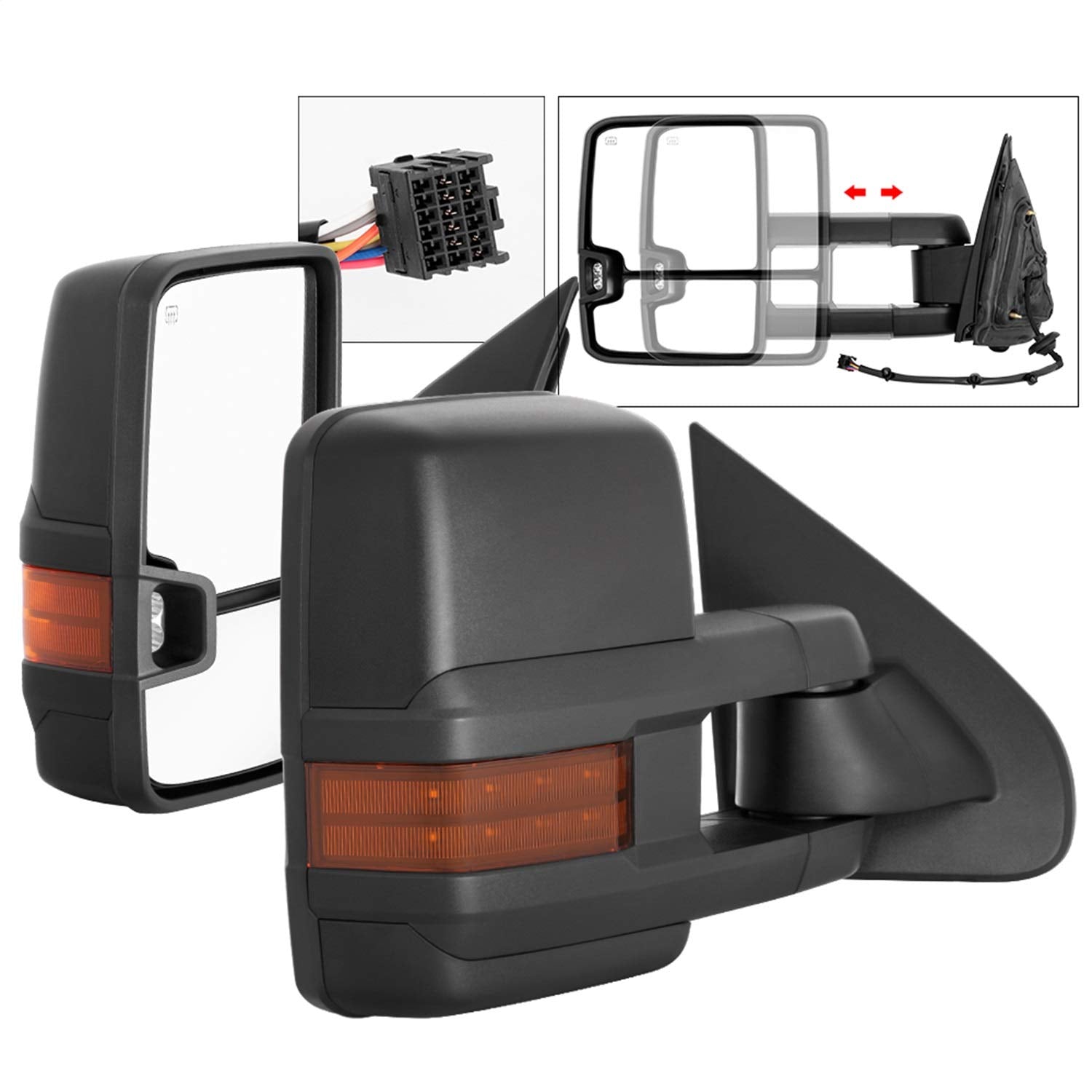 Xtune Mir-Csil14S-G2-Pwh-Am-Set Mirror, 1 Pack