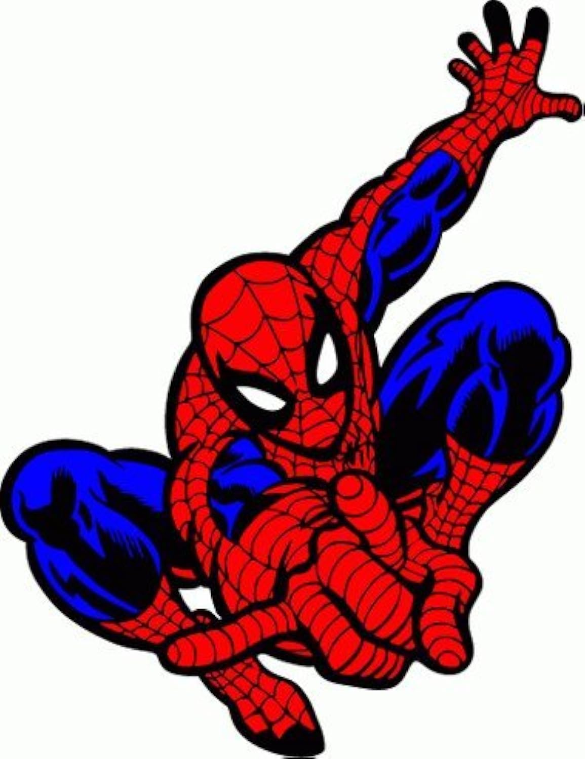 Valstick Spider Man Cartoon Car Bumper Sticker Decal 4''X 5''