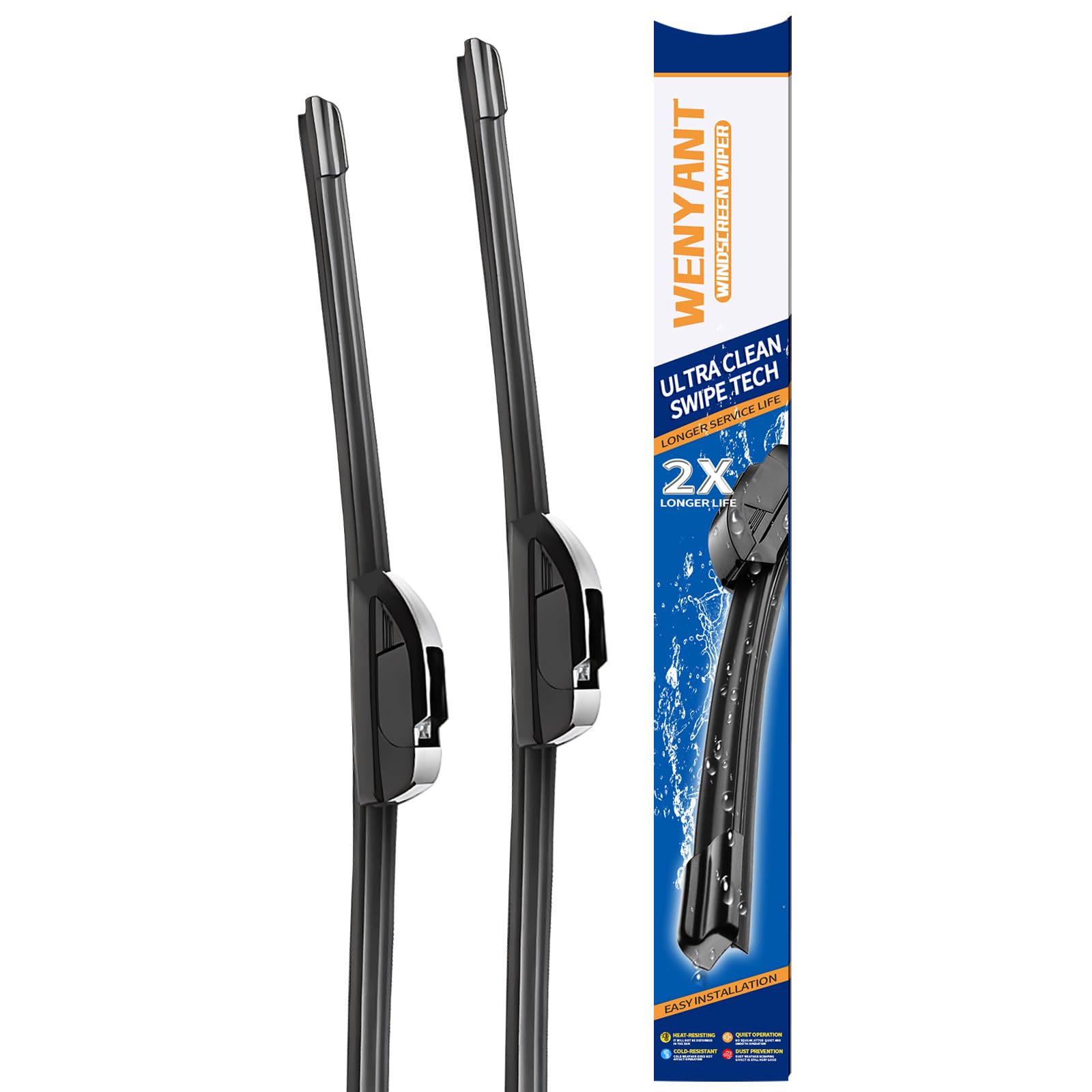 26'' + 22'' Replacement For Honda Odyssey 2021-2005 Civic Sedan 2014-2006 Front Windshield Wiper Blade Original Equipment Automo