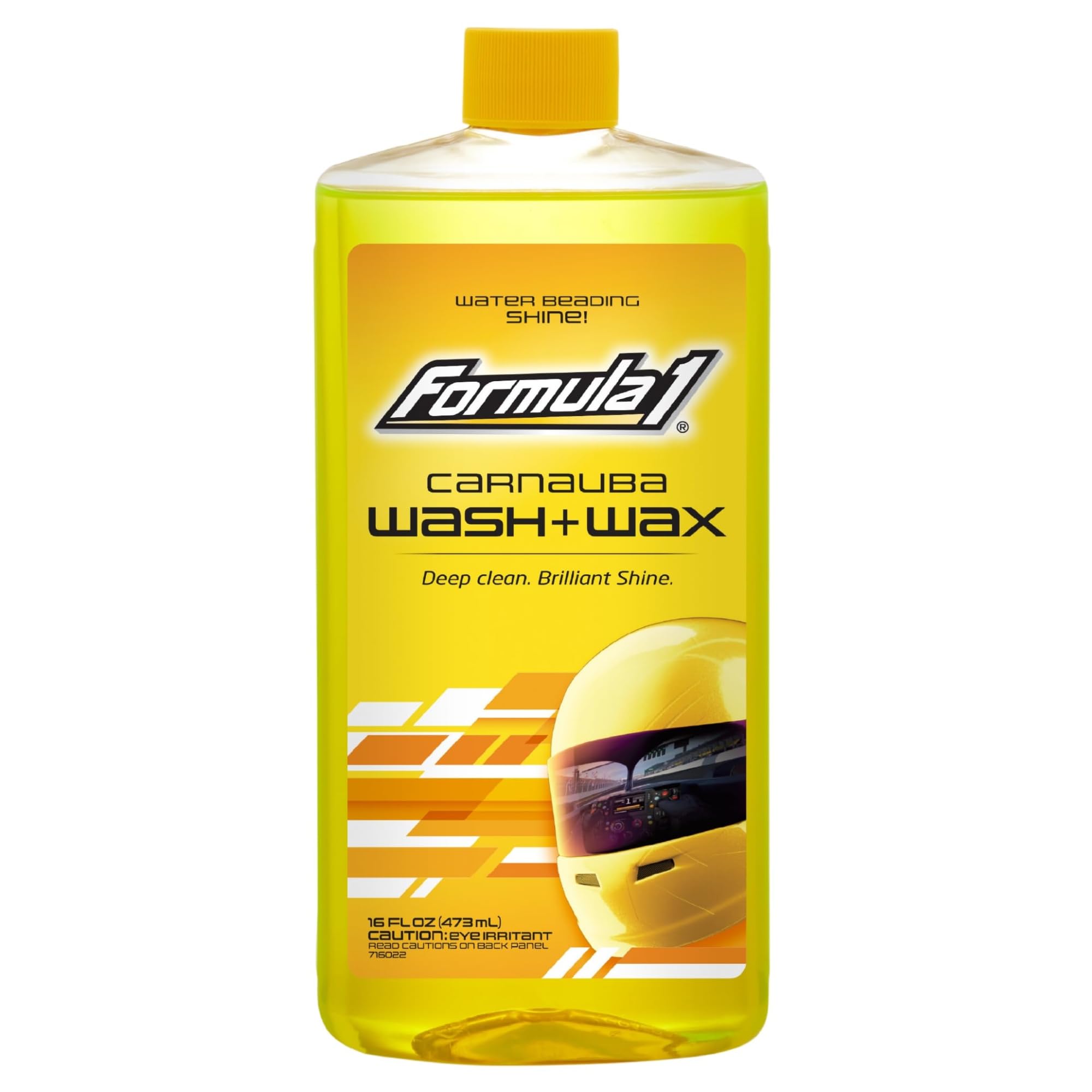 Formula 1 Carnauba Car Wash And Wax, Car Cleaning Wax For Car Detailing W/Carnauba Wax To Protect & Shine - Long Lasting Car Cle
