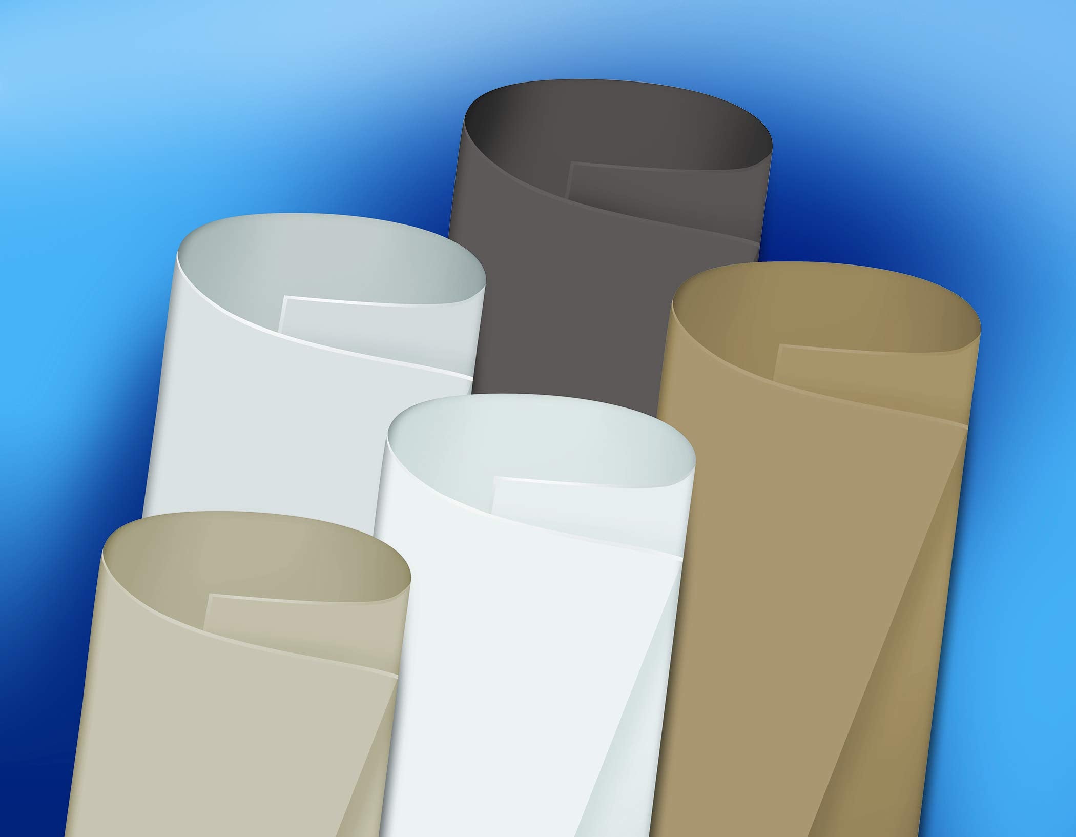 Dicor Dfii85W-35 Diflex Ii Tpo Uv Resistant Rv Roofing Membrane Material, Polar White