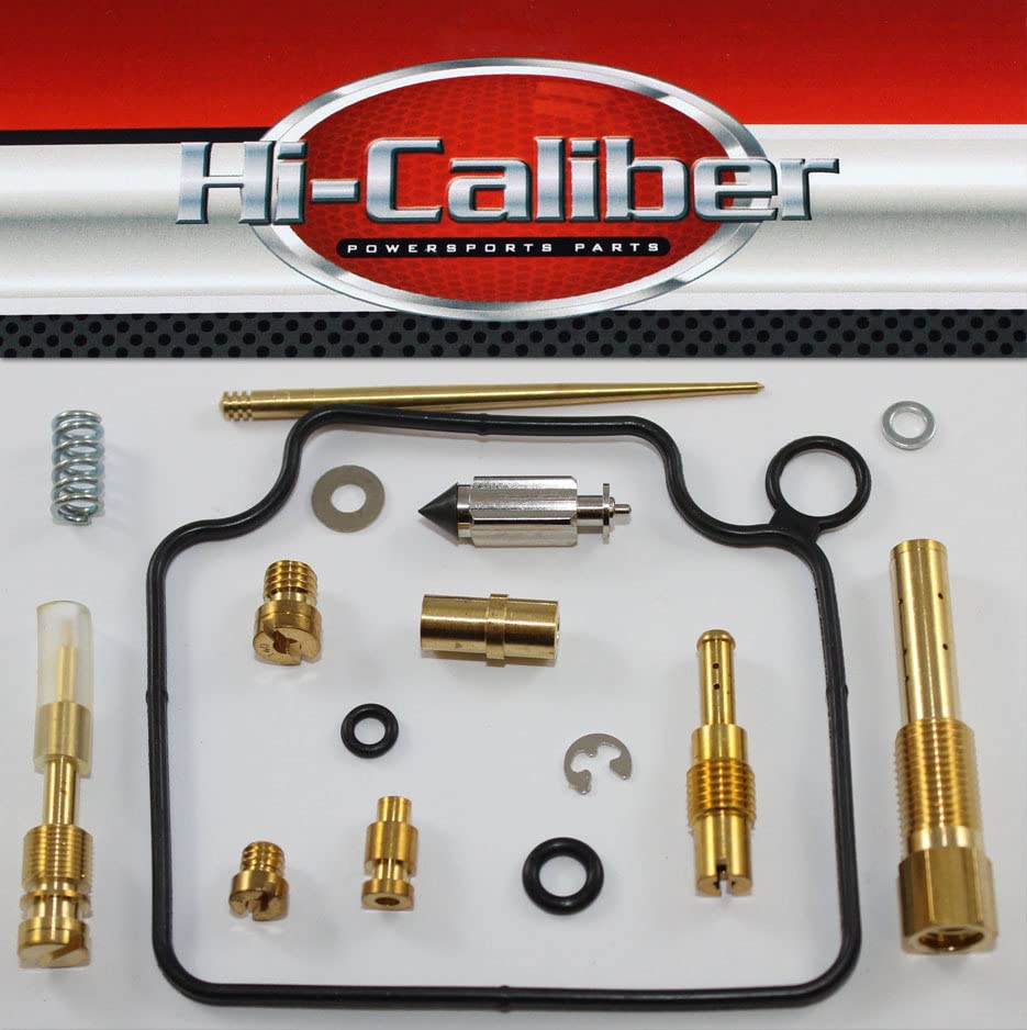 Hi-Caliber Powersports Parts Carburetor Carb Rebuild Kit For The 2004-2007 Honda Trx 400 Rancher At
