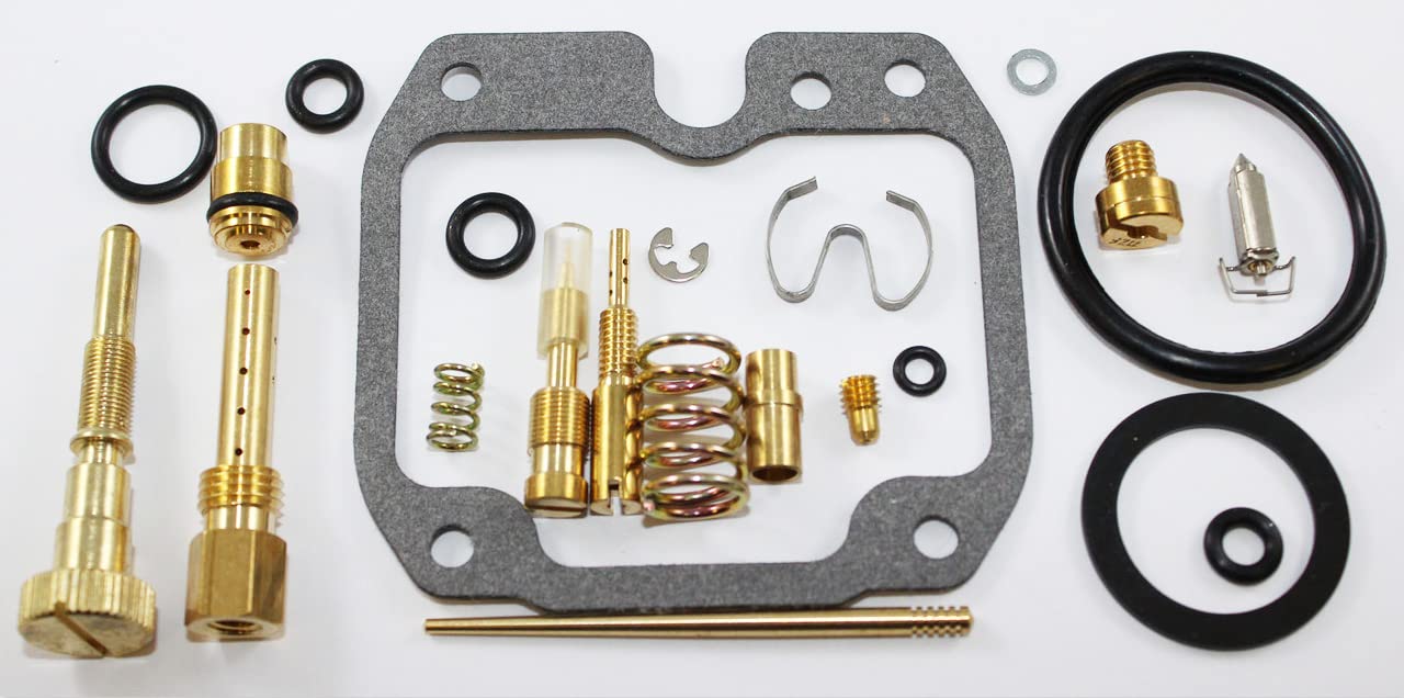 Hi-Caliber Powersports Parts Carburetor Carb Rebuild Kit For The 1986-1989 Yamaha Yfm 200 Moto-4 Atv