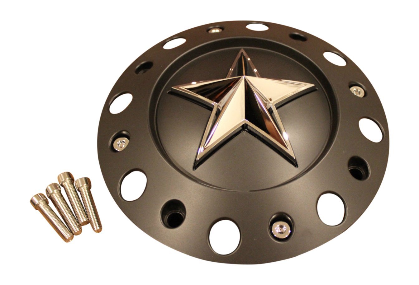 1001775 Kmc Xd Series Rockstar Matte Black Center Cap 1000775