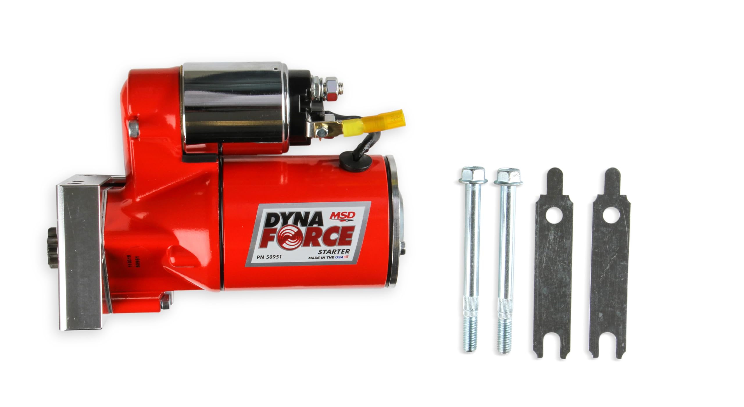 50951 Msd Dynaforce Starter - High Torque - Red
