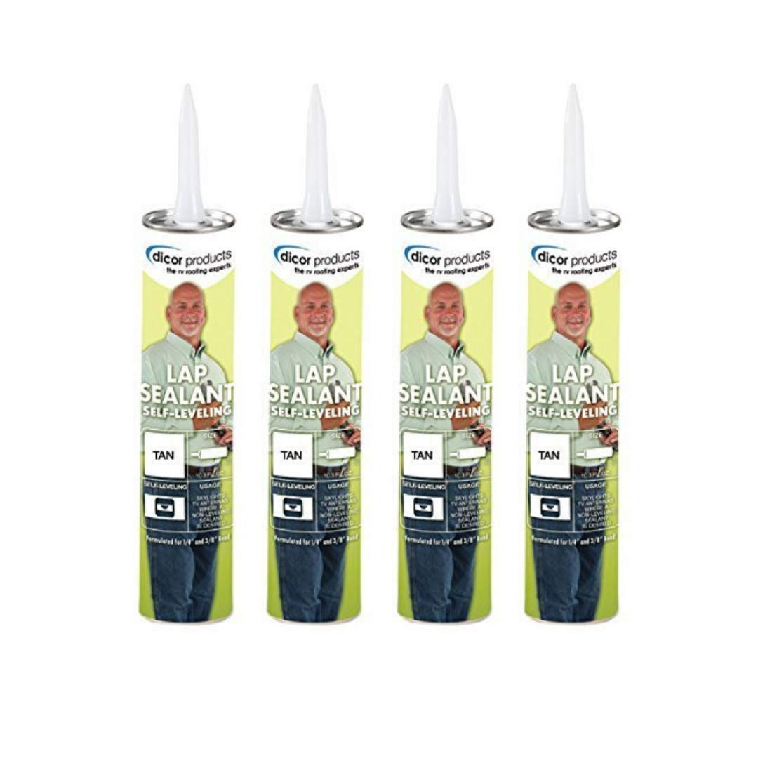Dicor 501Lst-1 Lap Sealant -Tan 10.3 Oz. (4 Pack)