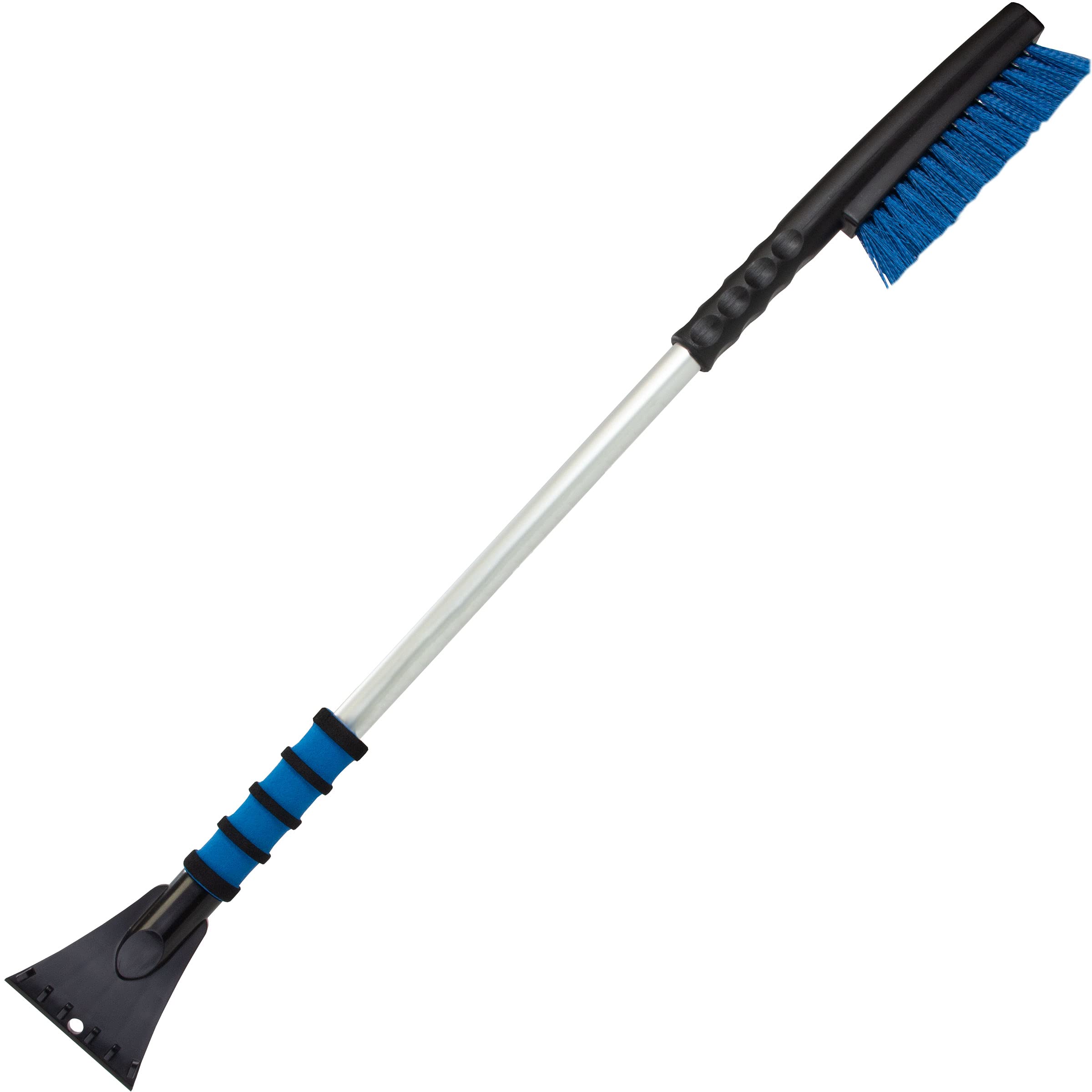 Mallory 996-35 Maxx 35'' Snow Brush With Foam Grip And Clear Aluminum Handle (Colors May Vary)