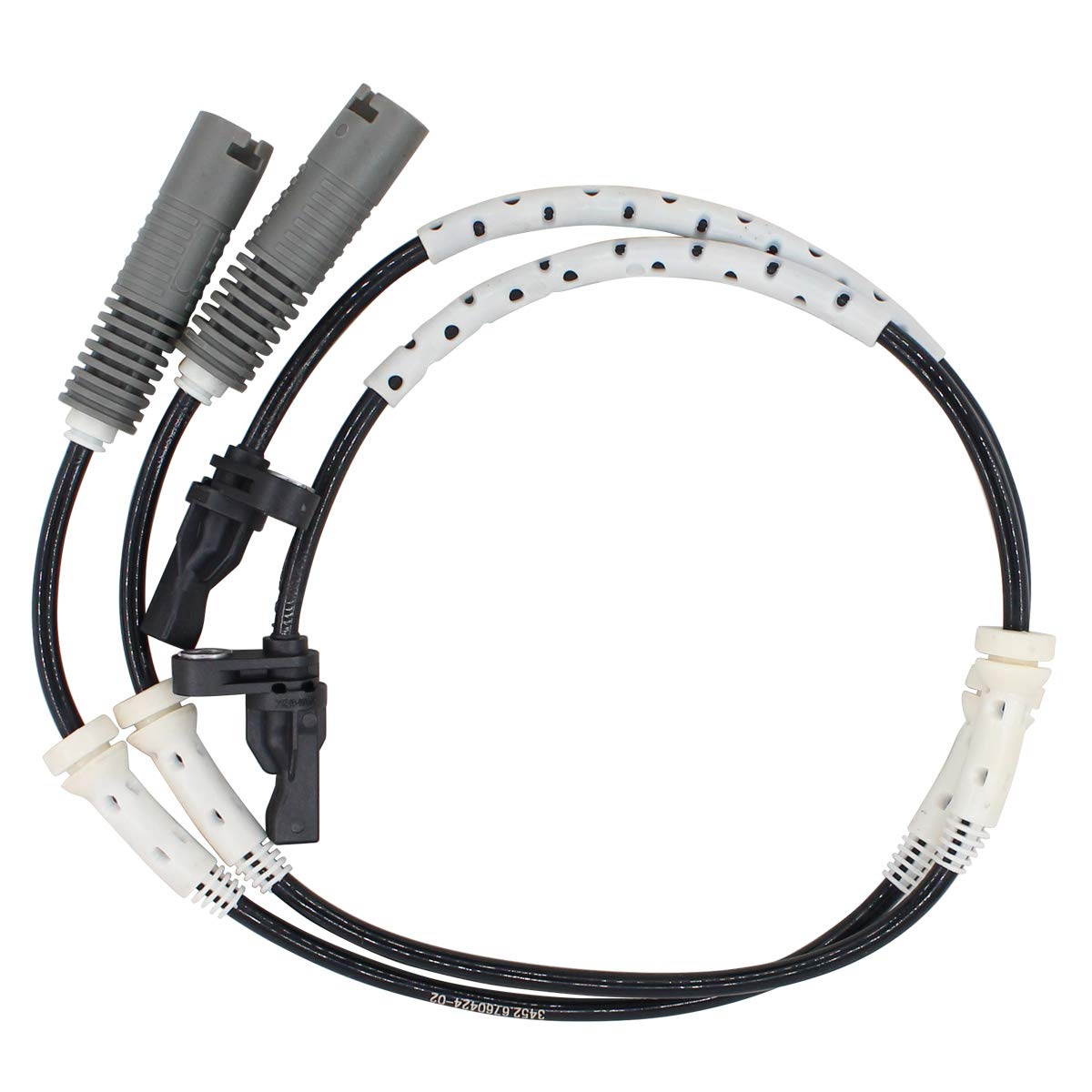 Newyall Set Of 2 Front Left Driver And Right Passenger Side Abs Wheel Speed Sensor For Bmw 128I 2008-2013 135I 2008-2013 323I 20