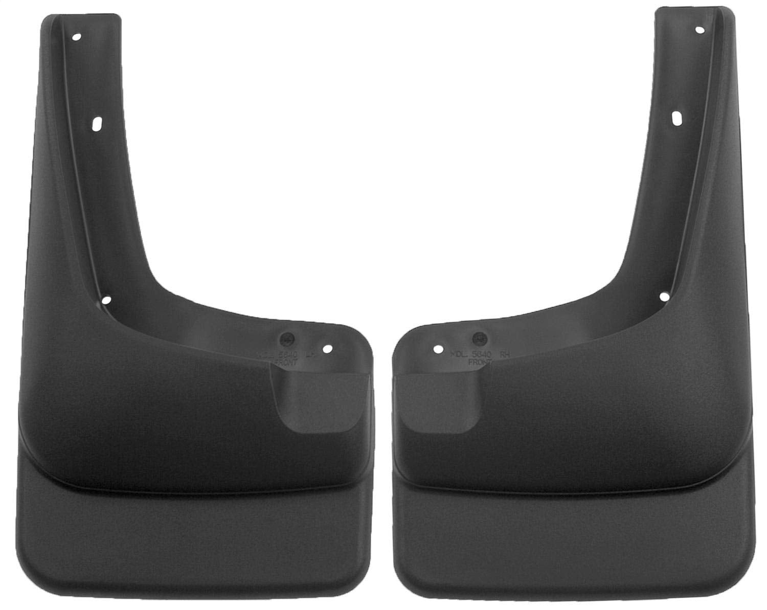 Husky Liners - Front Mud Guards | 2000 - 2005 Ford Excursion, 1699 - 2007 Ford F250/350 W/O Fender Flares, Front Set - Black, 2