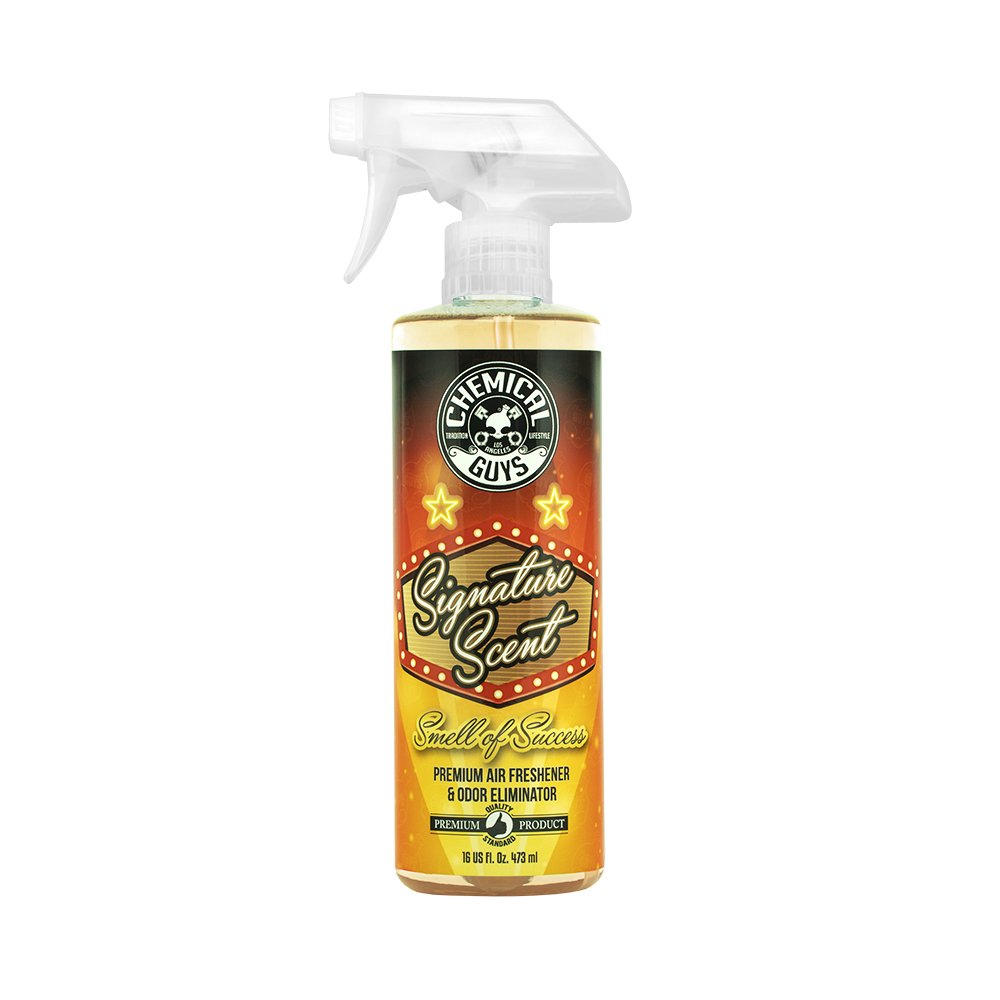 Chemical Guys Air_069_16 Signature Scent Premium Air Freshener And Odor Eliminator, Smell Of Success (Great For Cars, Trucks, Su