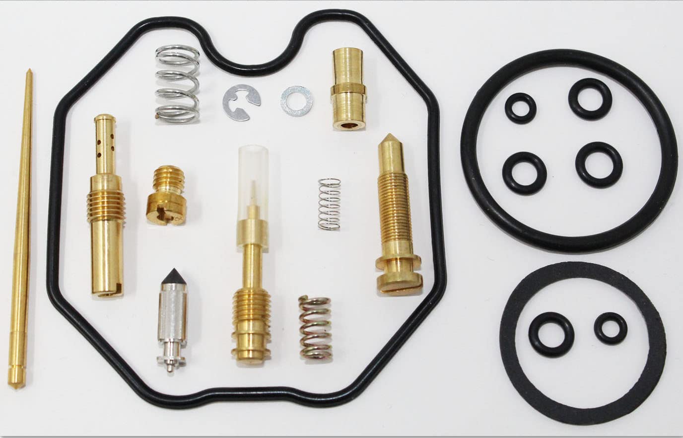 Quality Carburetor Carb Rebuild Repair Kit For The 2006-2008 Honda Trx 250Ex & 2009-2012 Honda Trx 250X 250 Sportrax Atvs