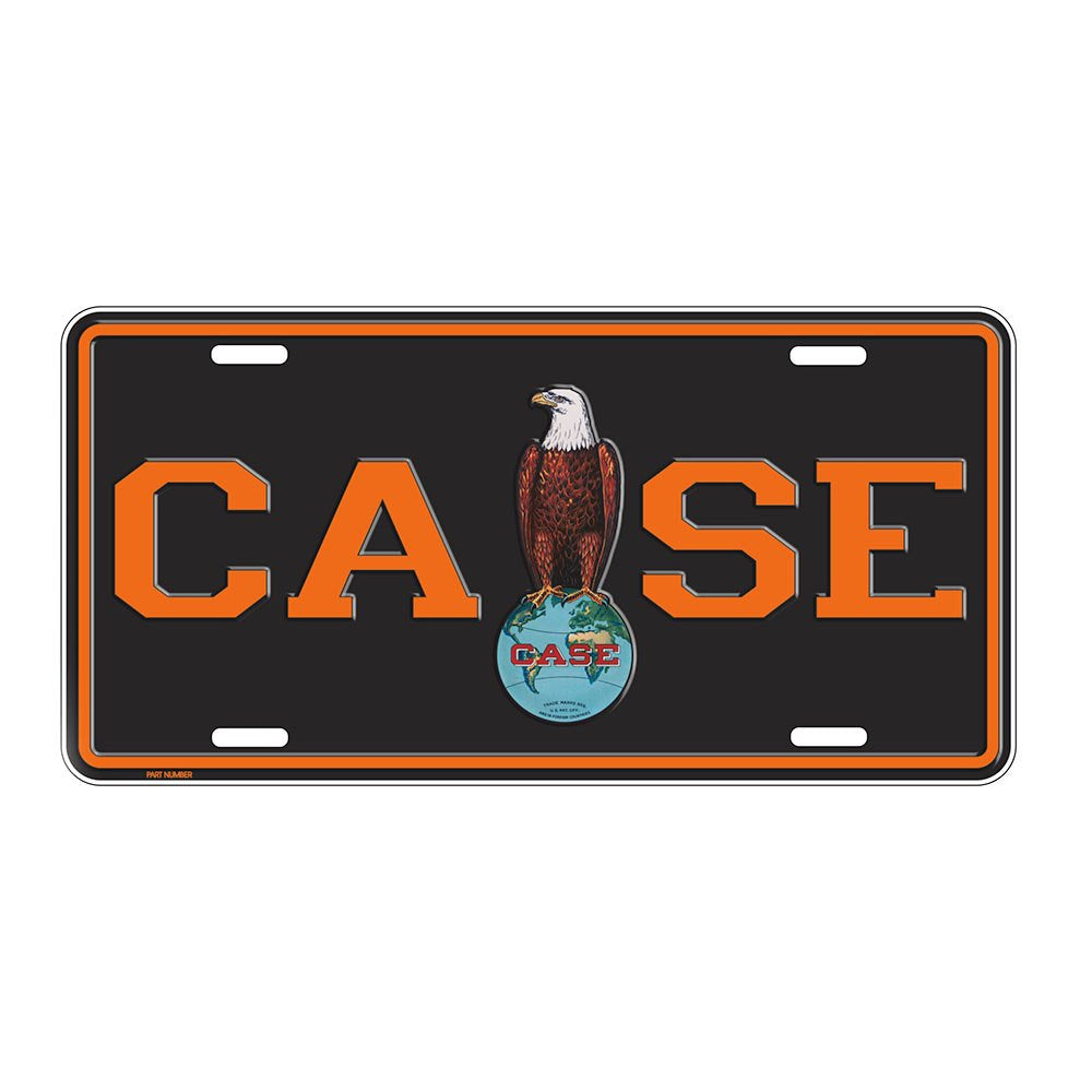 Tumahy Old Abe Eagle Case License Metal Plate With Embossing 71304158