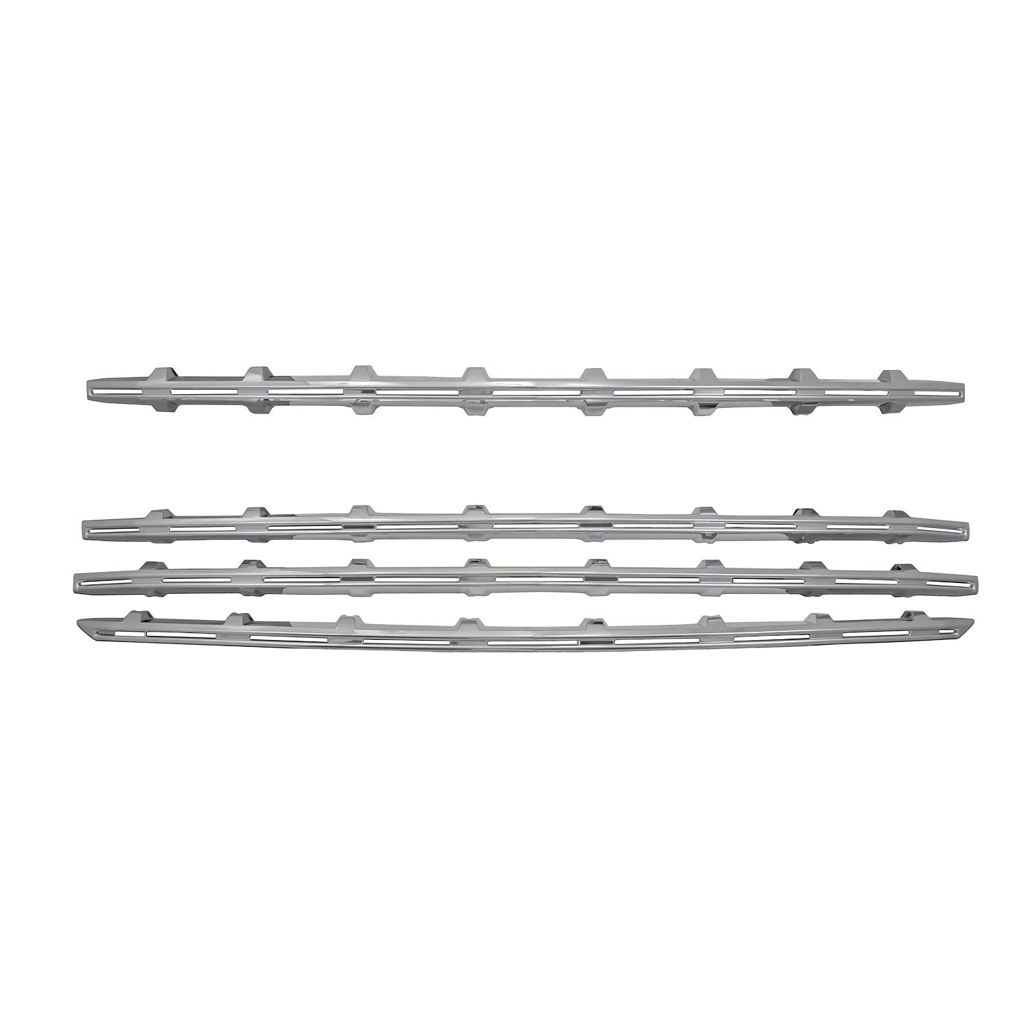 Coast2Coast - C2Cgi157 - Grille Overlay; 4 Piece; Chrome