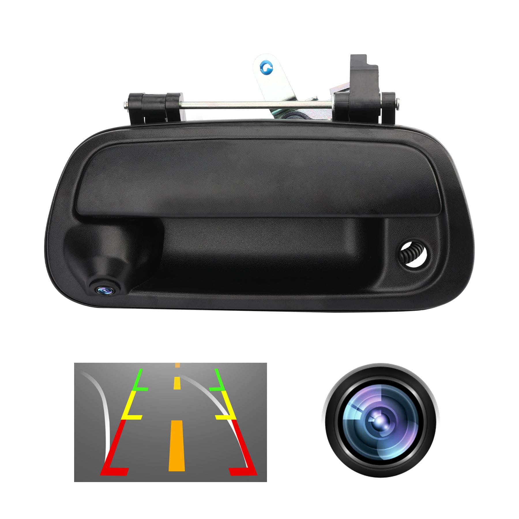 Tailgate Handle Backup Camera, Compatible With 2000-2006 Toyota Tundra Sr5 Base Limited, Hd Color Night Vision 170 Wide-Angle Ta