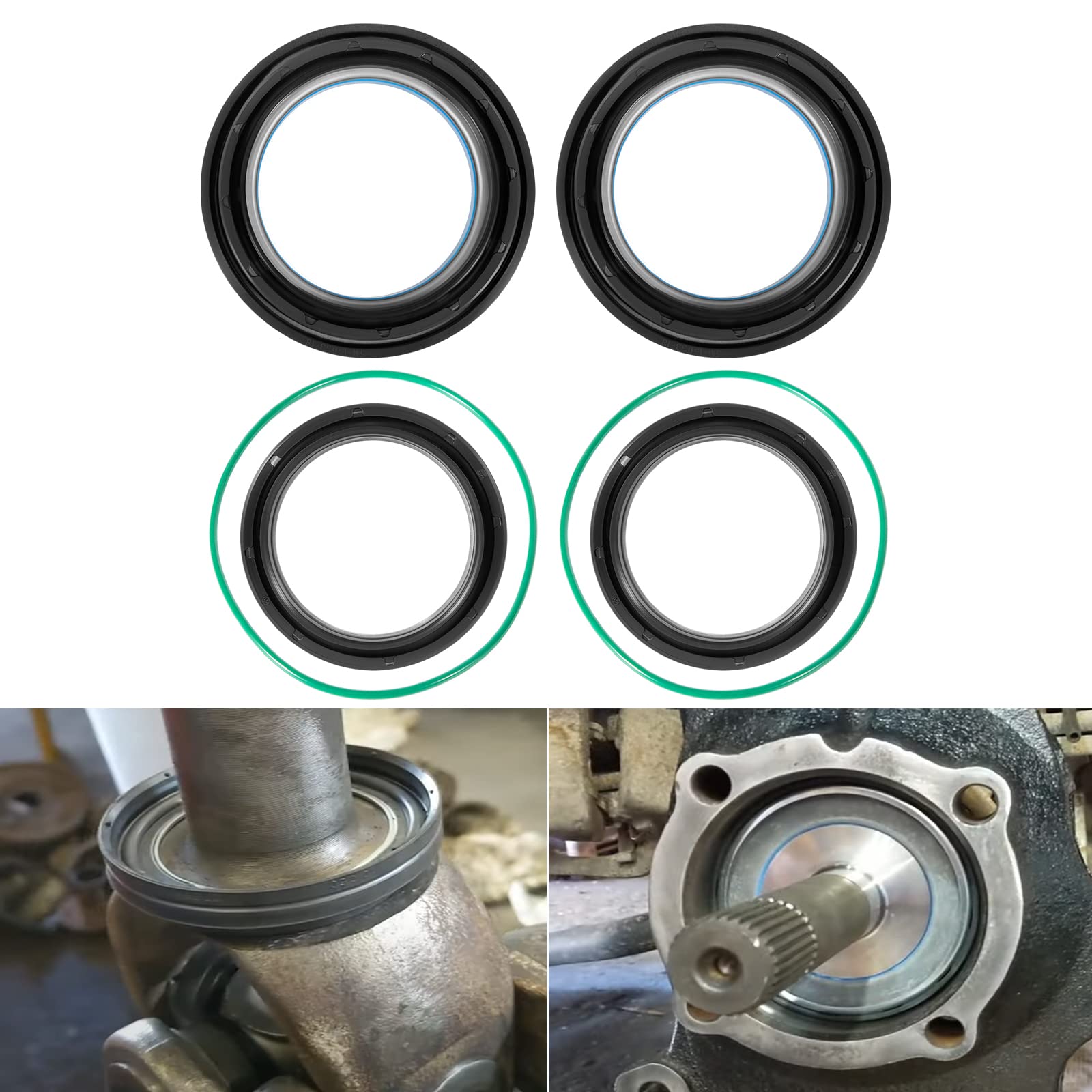 For Ford 1998 1999 2000 2001 2002 2003 2004 F250 F350 F450 F550,Superduty Dana 50 And 60,Front Axle Knuckle And Tube Seal Kit