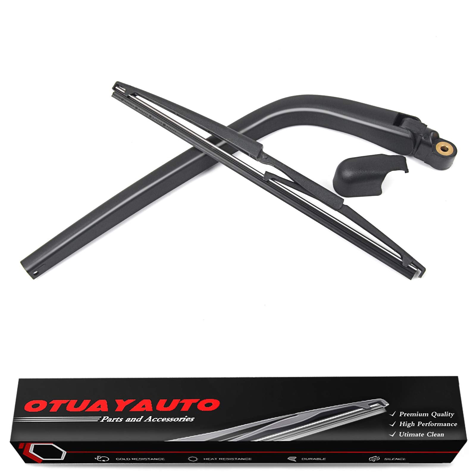 Replacement For Scion Xb 2004-2006, Rear Windshield Wiper Back Arm Blade Set - Otuayauto Factory Oem Style