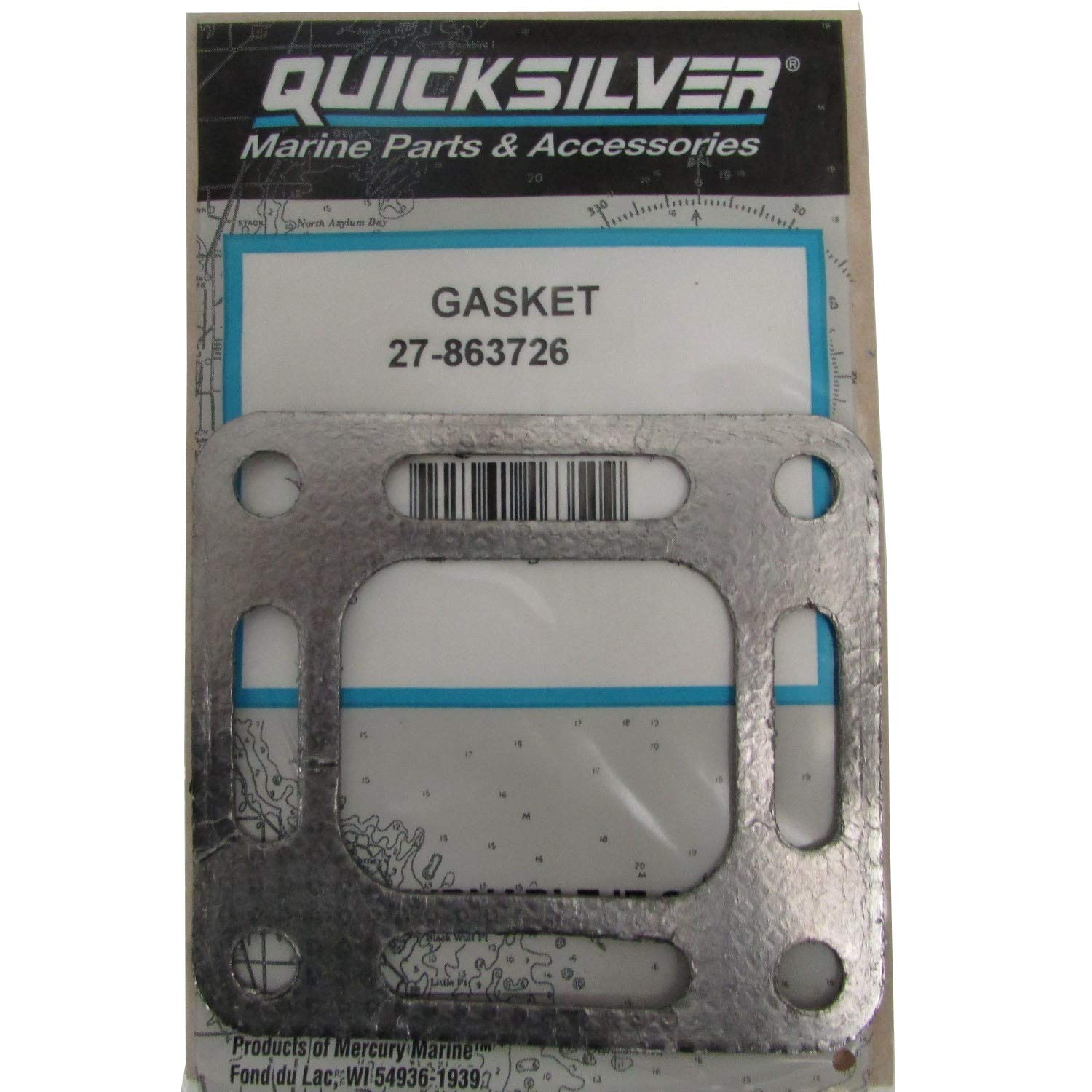 Mercruiser Oem Exhaust Elbow Riser Gasket 27-863726, 27-860232, 27-818832
